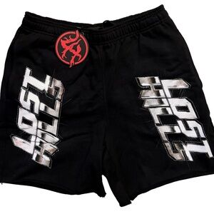 Black Athletic Men's Shorts